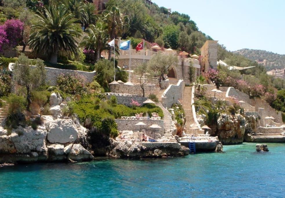 Cactus Garden Kalkan - Club Patara Villas Exterior foto